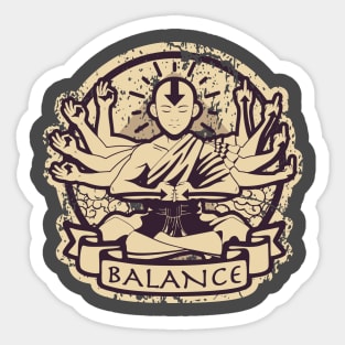 Aang Balance Sticker